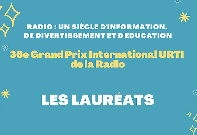 36e Grand Prix International URTI de la Radio – Les lauréats